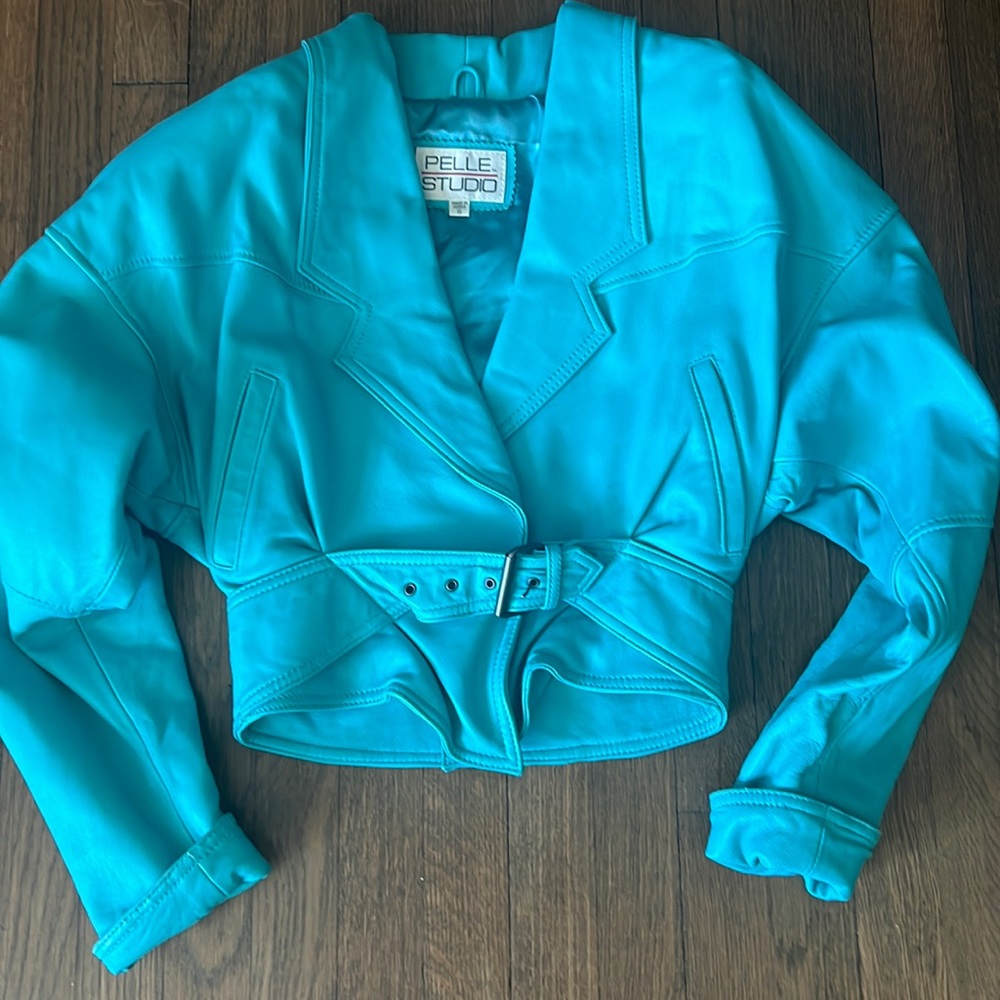 Vintage Pelle Studio Leather Jacket Small Gem